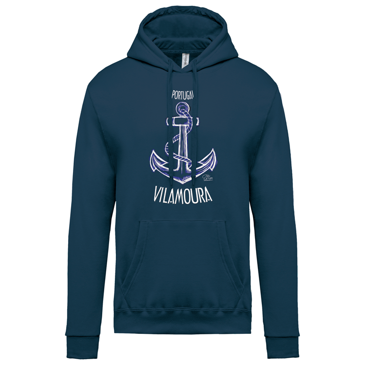 Sweatshirt Kariban com Capuz Âncora Vilamoura