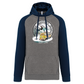 Sweatshirt Bicolor com capuz Surf Life Quarteira