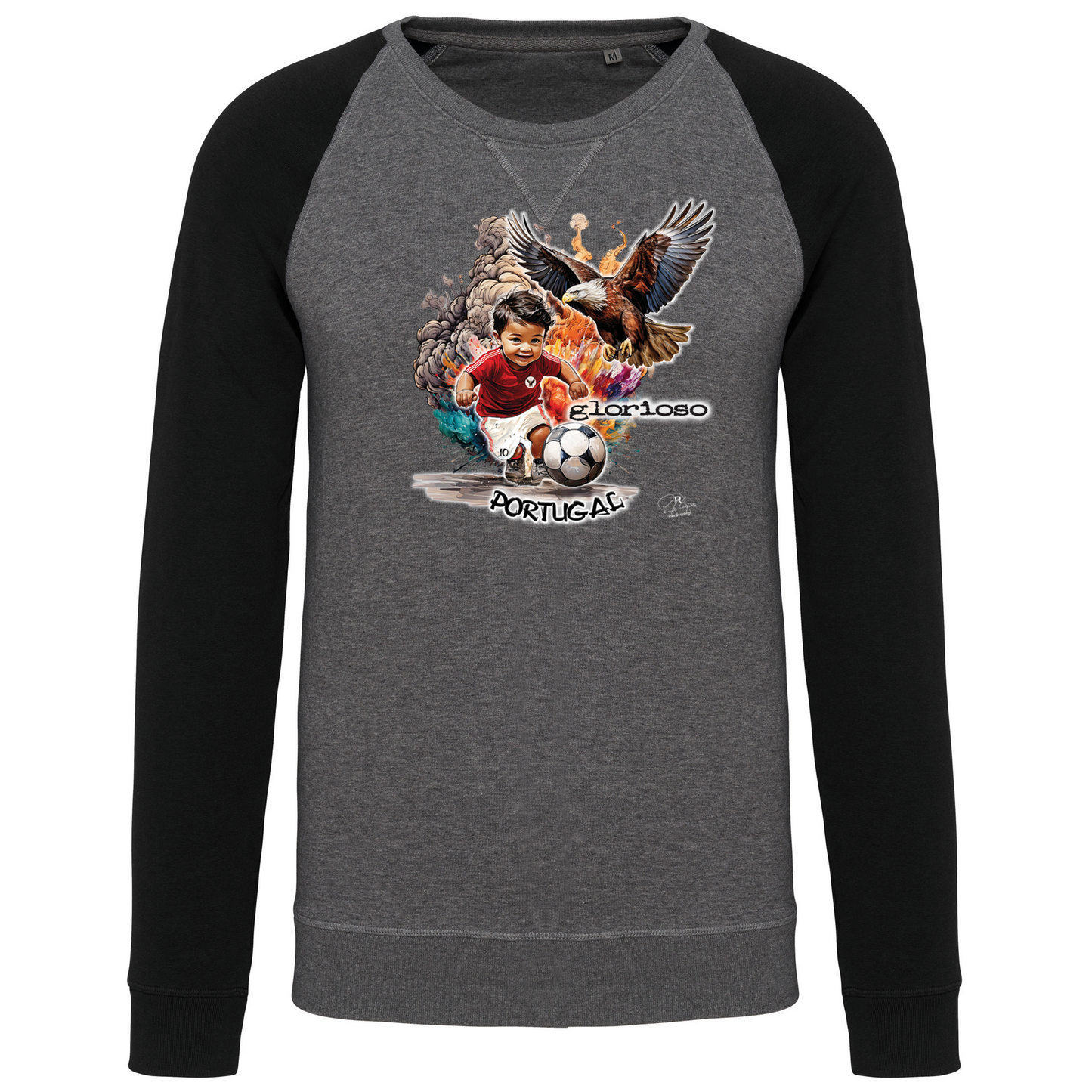 Sweatshirt Bicolor sem capuz Glorioso