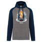 Sweatshirt Bicolor com capuz Prancha Faro
