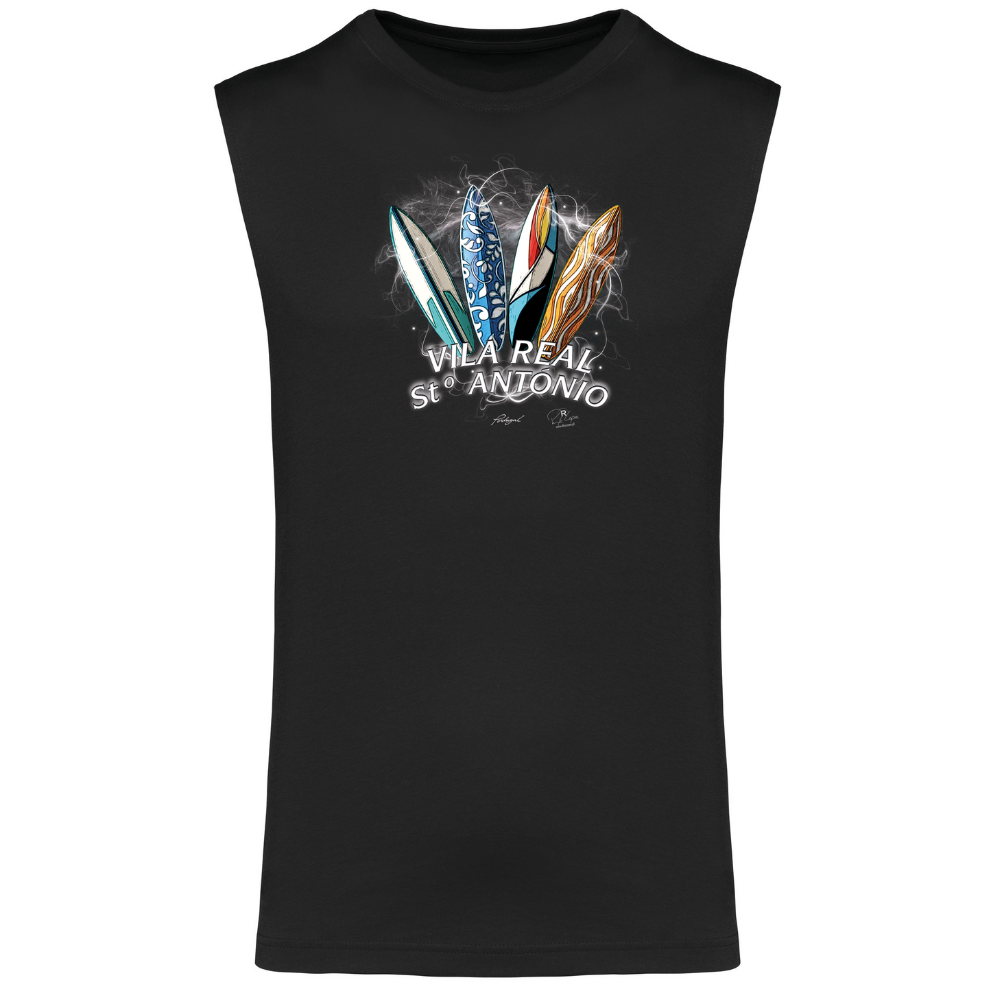 T-shirt Alças Surfboards Vila Real Stº António