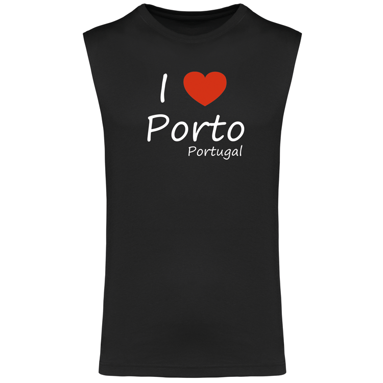 T-shirt Alças I Love Porto