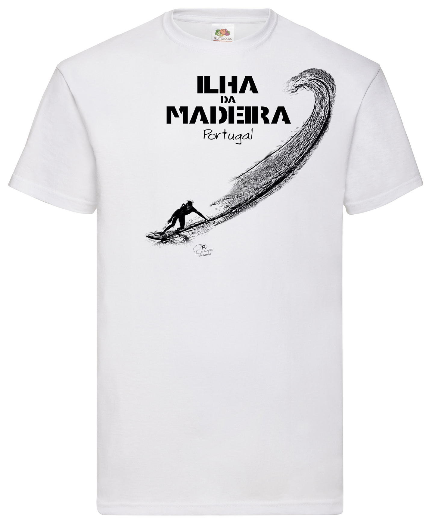 T-shirt Surf Ilha da Madeira
