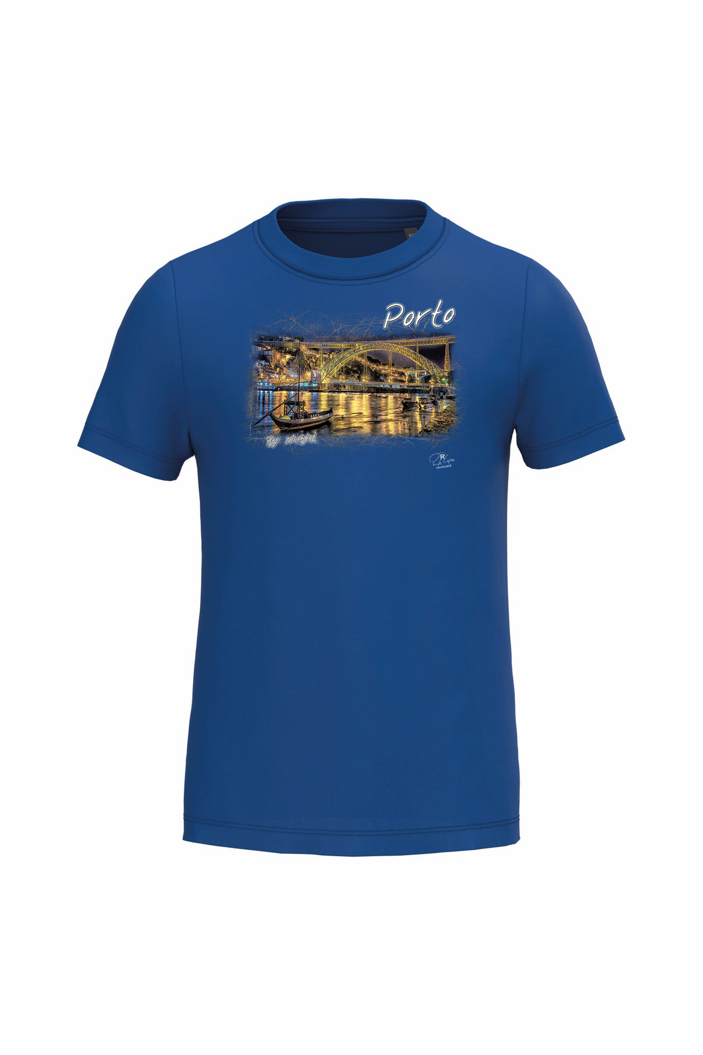 T-shirt de Criança Kariban Porto By Night