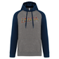 Sweatshirt Bicolor com capuz Borboleta Lisboa