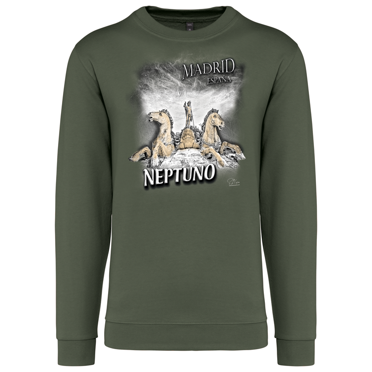Sweatshirt Kariban sem Capuz Neptuno