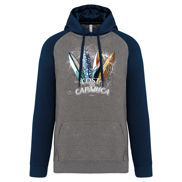 Sweatshirt com capuz Surfboards Caparica