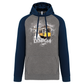 Sweatshirt Bicolor com capuz Carreira 28