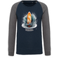 Sweatshirt Bicolor sem capuz Prancha Tavira