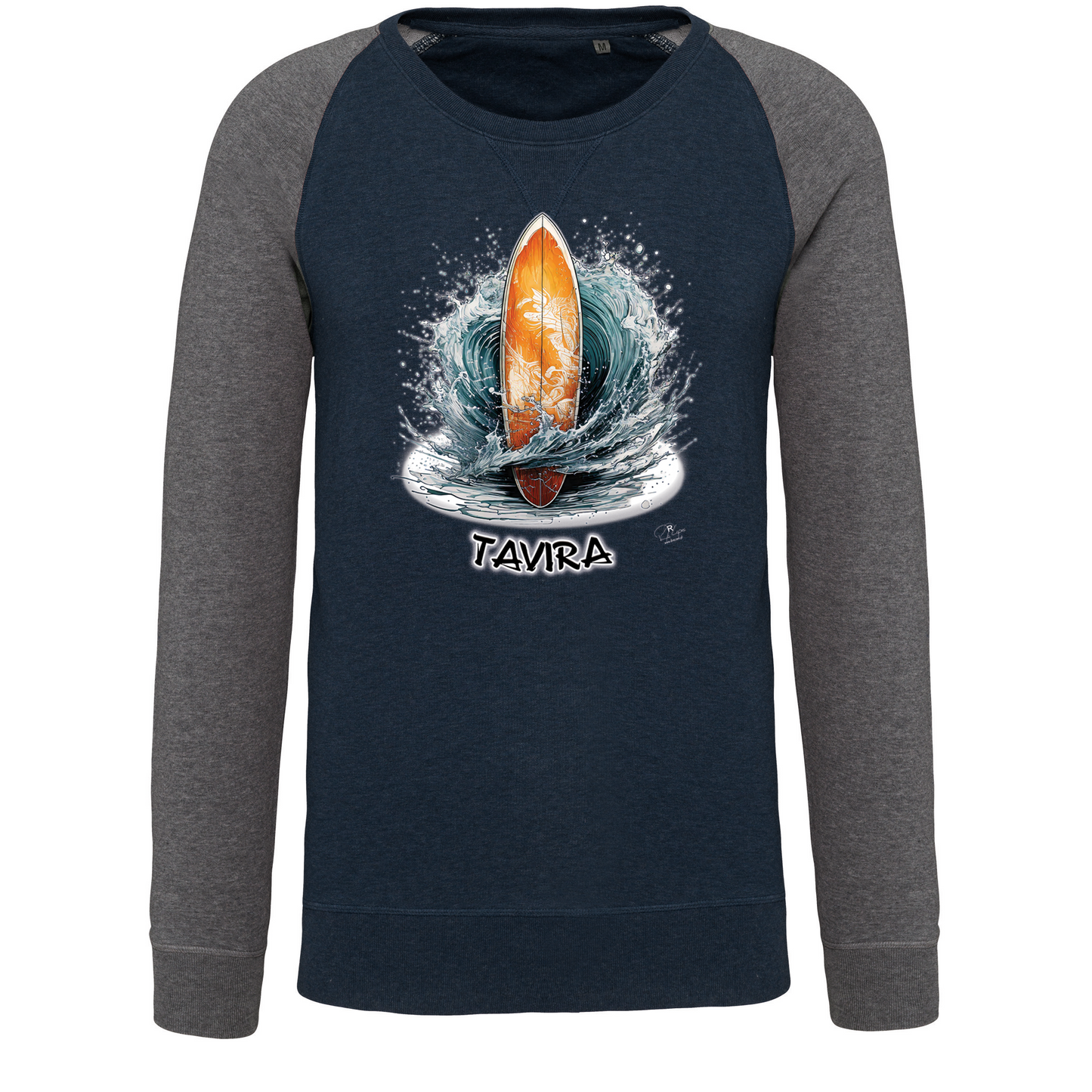 Sweatshirt Bicolor sem capuz Prancha Tavira