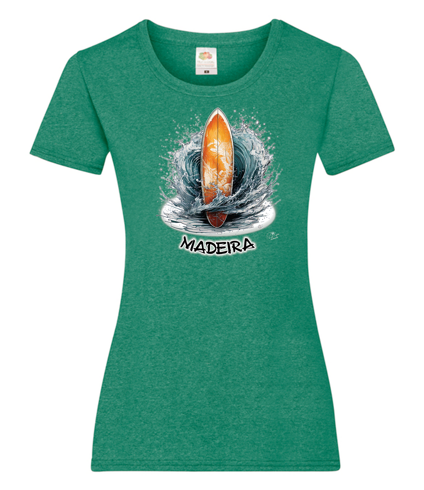 T-shirt Senhora Prancha Madeira