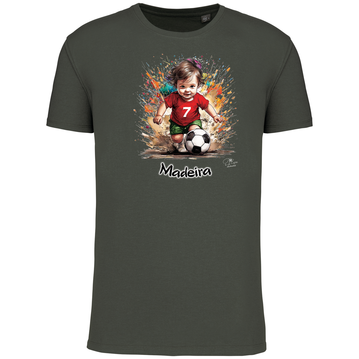 T-Shirt Algodão Biológico 7 Madeira