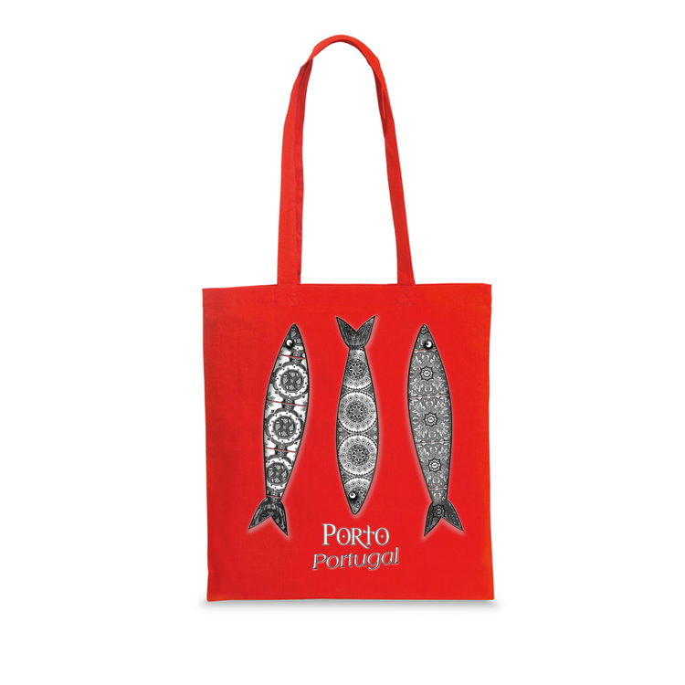 Saco Algodão 140g 3 Sardinhas Porto