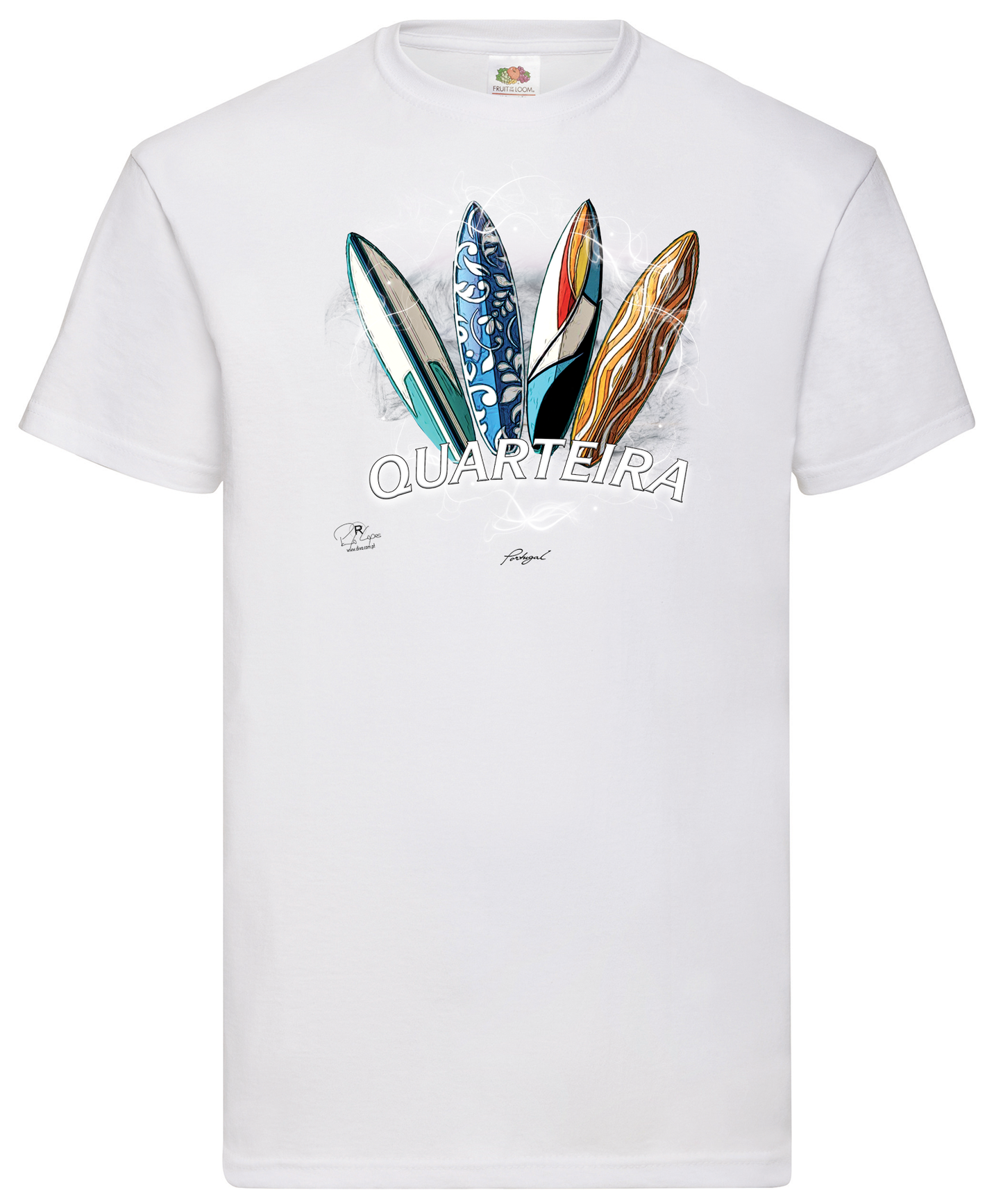 T-shirt Surfboards Quarteira