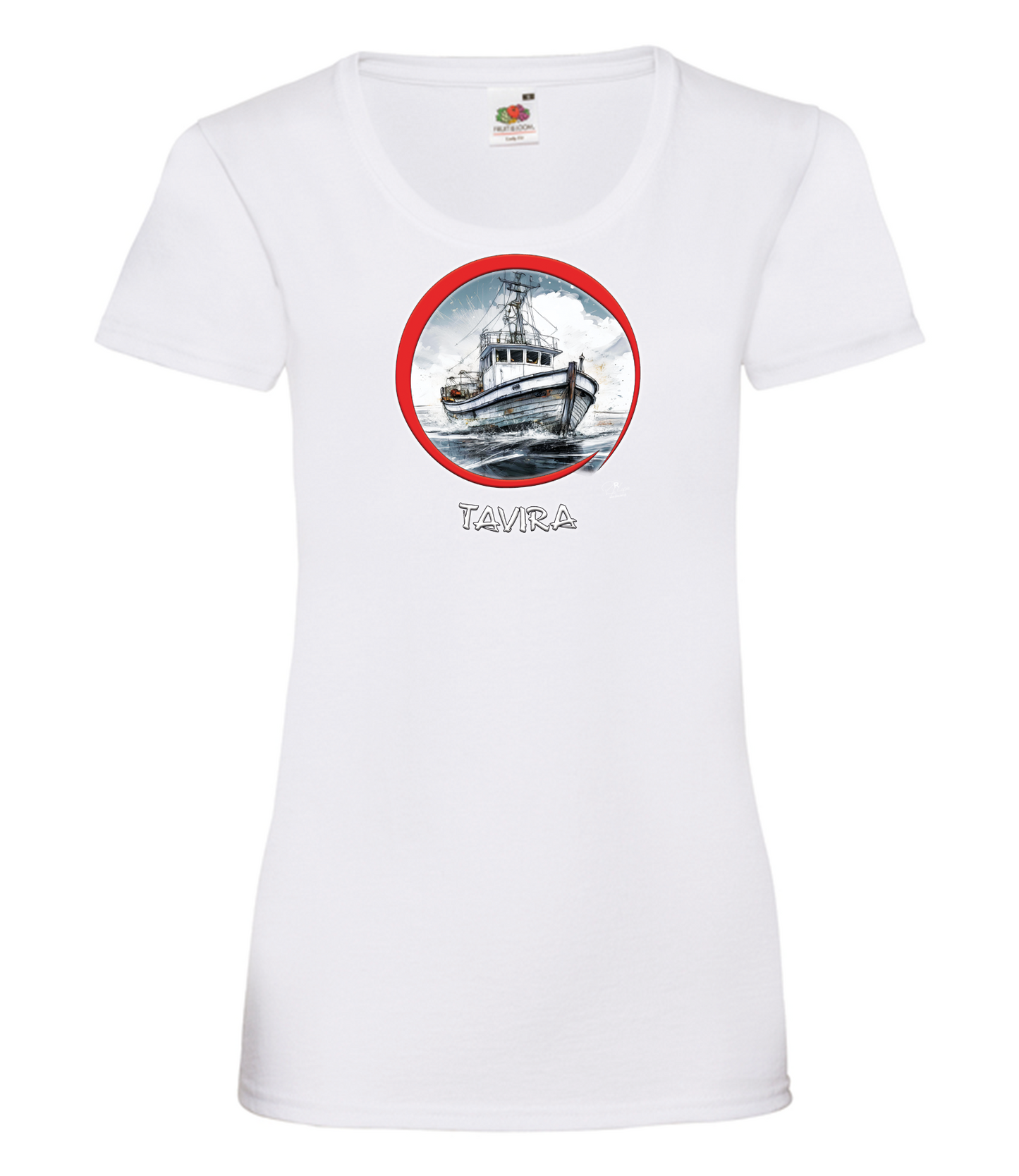 T-shirt Senhora Traineira Tavira
