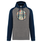 Sweatshirt Bicolor com capuz Pin Lisboa