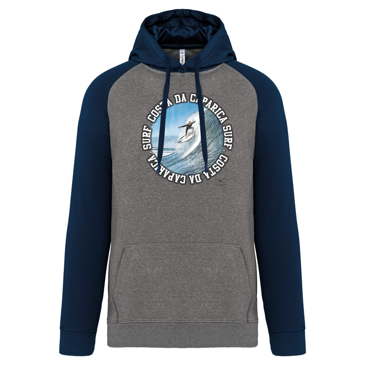Sweatshirt com capuz Monster Waves 2 Costa da Caparica