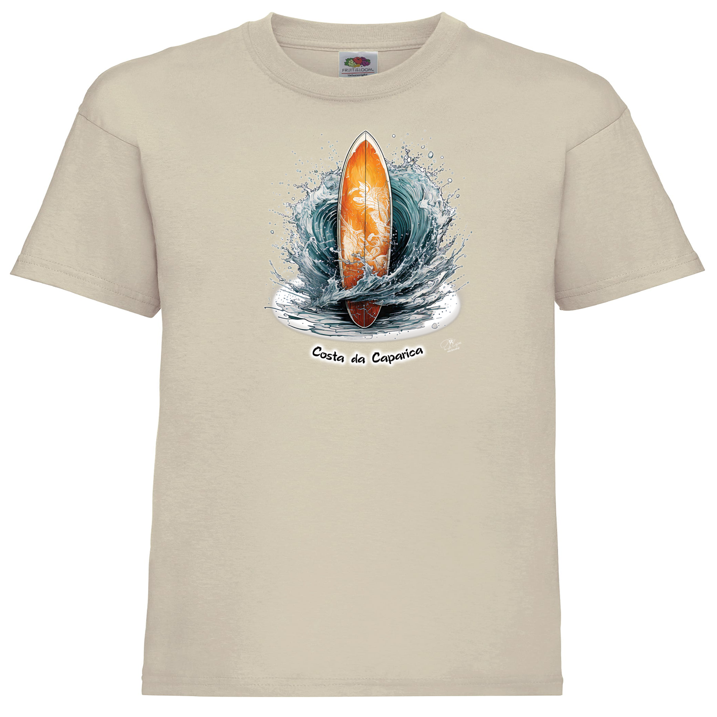 T-shirt Fruit of the Loom Kids Prancha Costa da Caparica