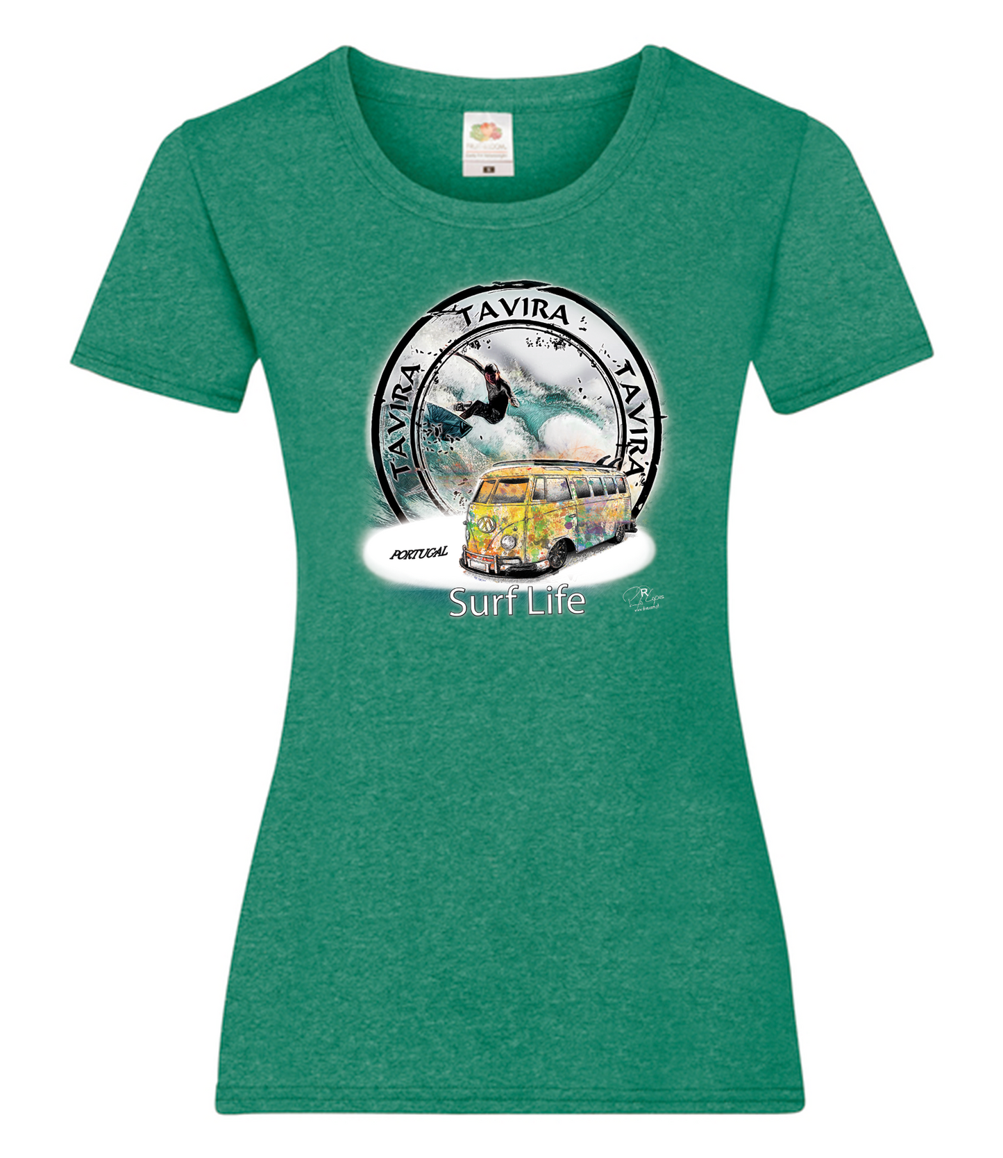 T-shirt Senhora Surf Life Tavira