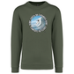Sweatshirt Kariban sem Capuz Monster Waves 2 Costa da Caparica