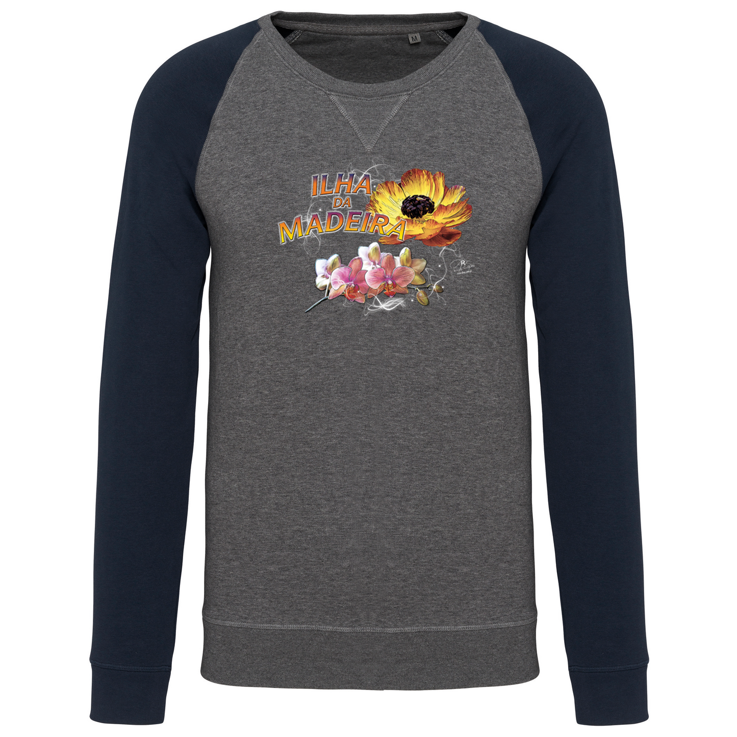 Sweatshirt Bicolor sem capuz Madeira Flowers