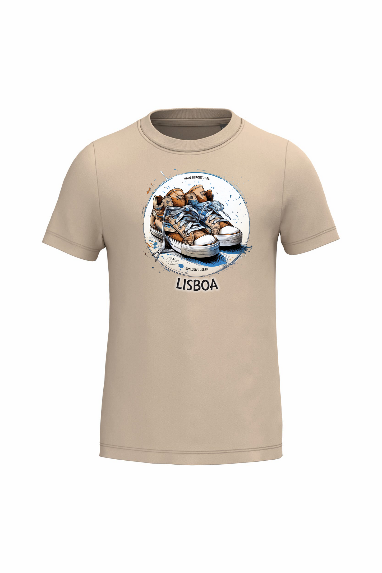 T-shirt de Criança Kariban Exclusive Lisboa