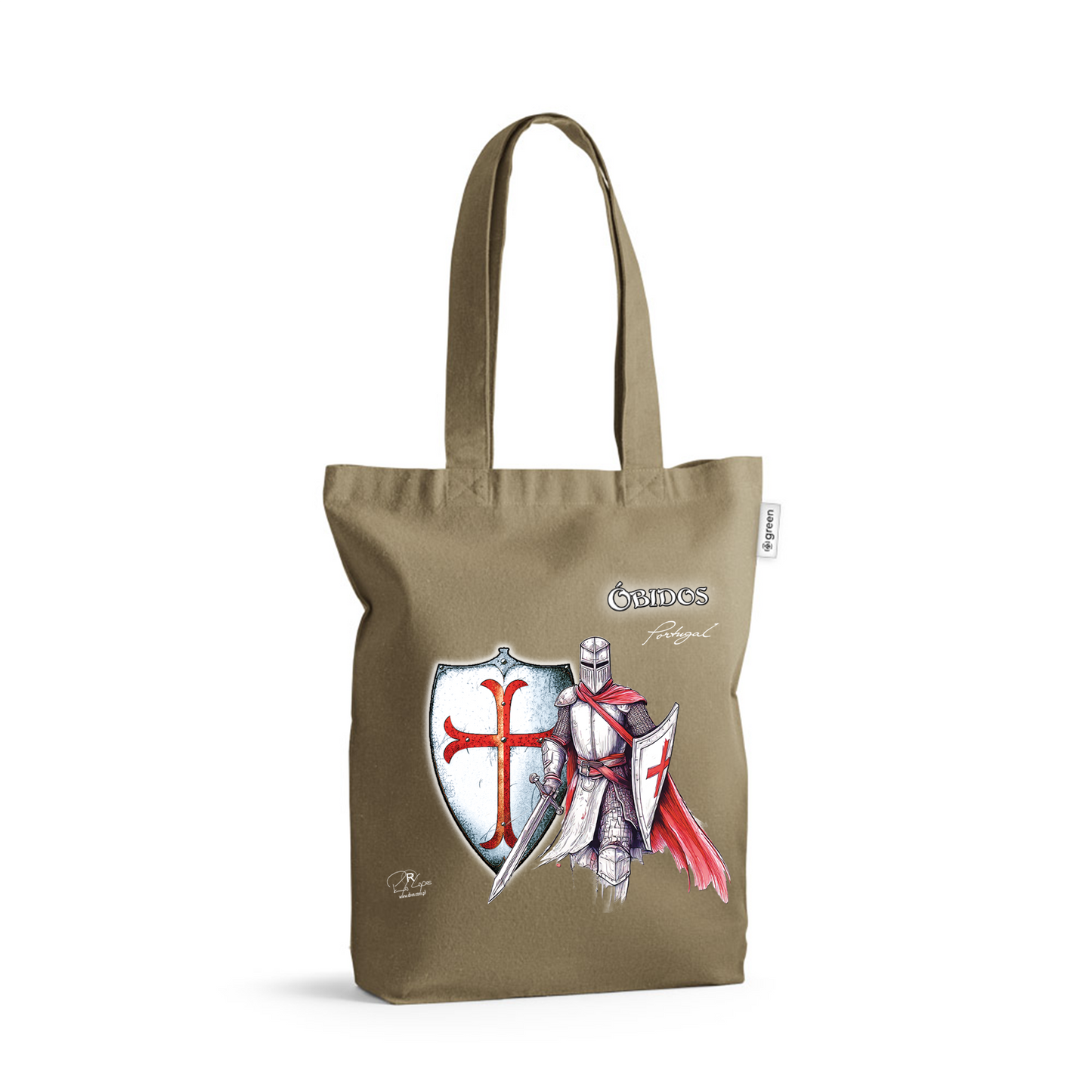 Sacos de Algodão Ecológico 220g Templário Óbidos
