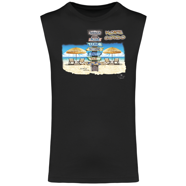 T-shirt Alças Pegadas Monte Gordo
