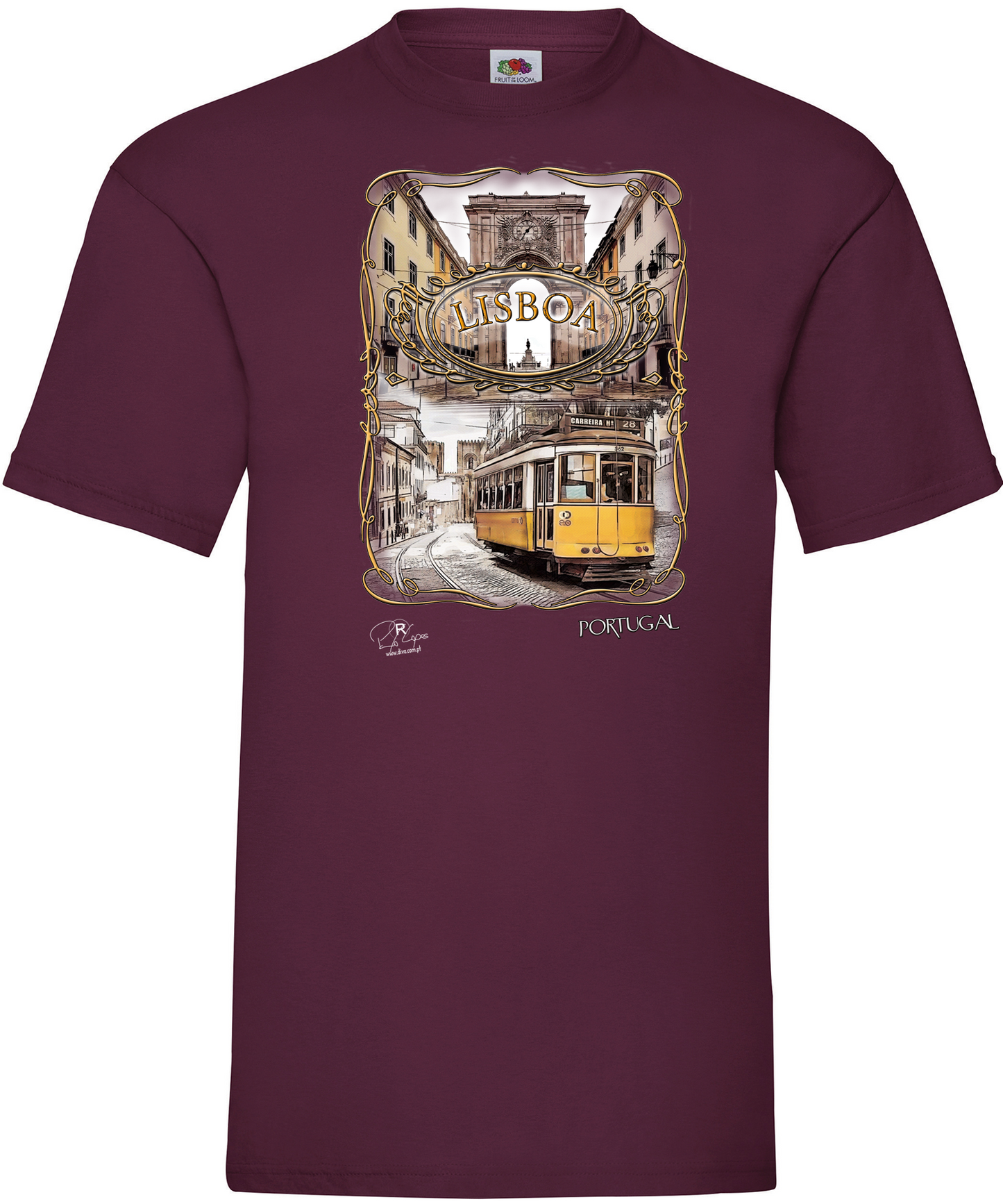 T-shirt Gold