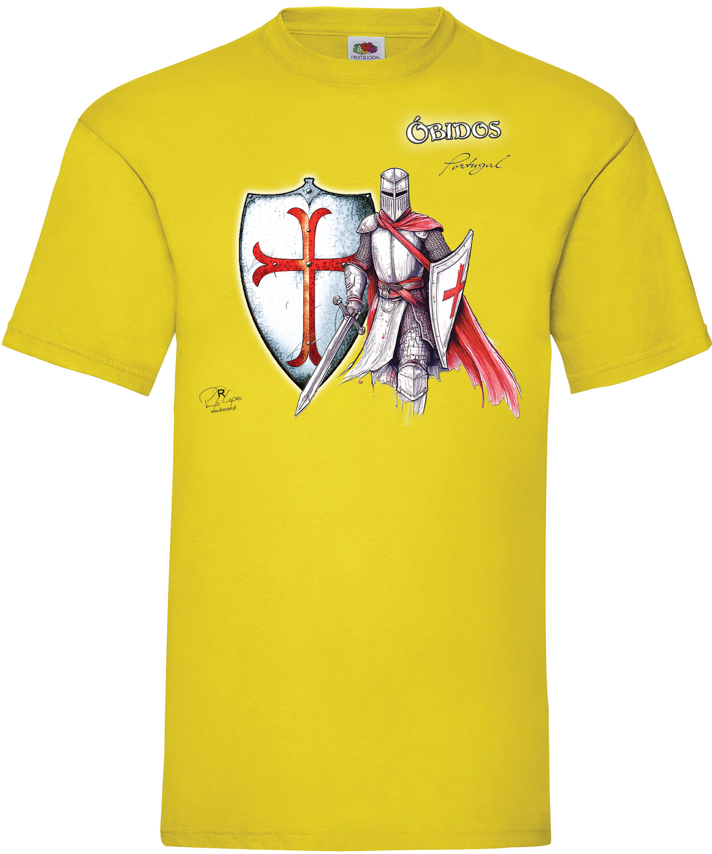 T-shirt Templário Óbidos