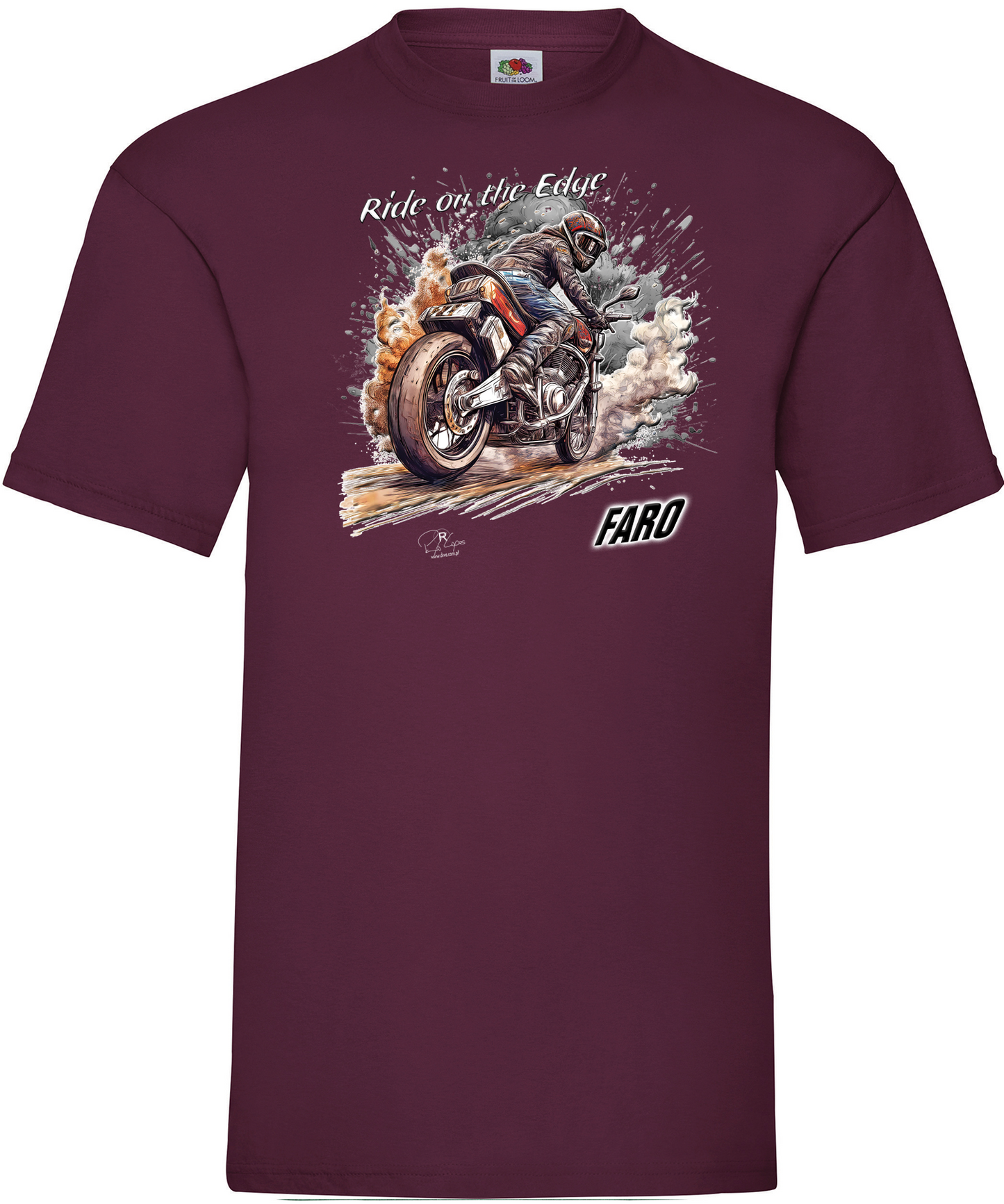 T-shirt Ride on the Edge Faro