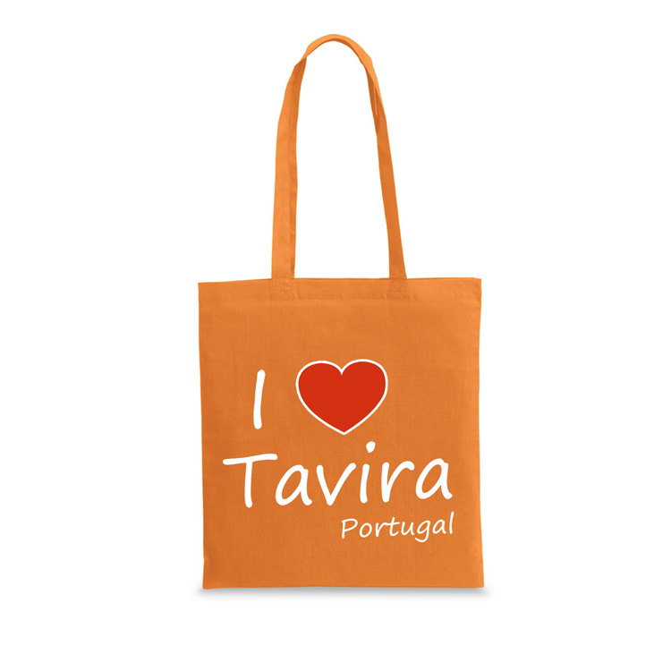 Saco Algodão 140g I Love Tavira