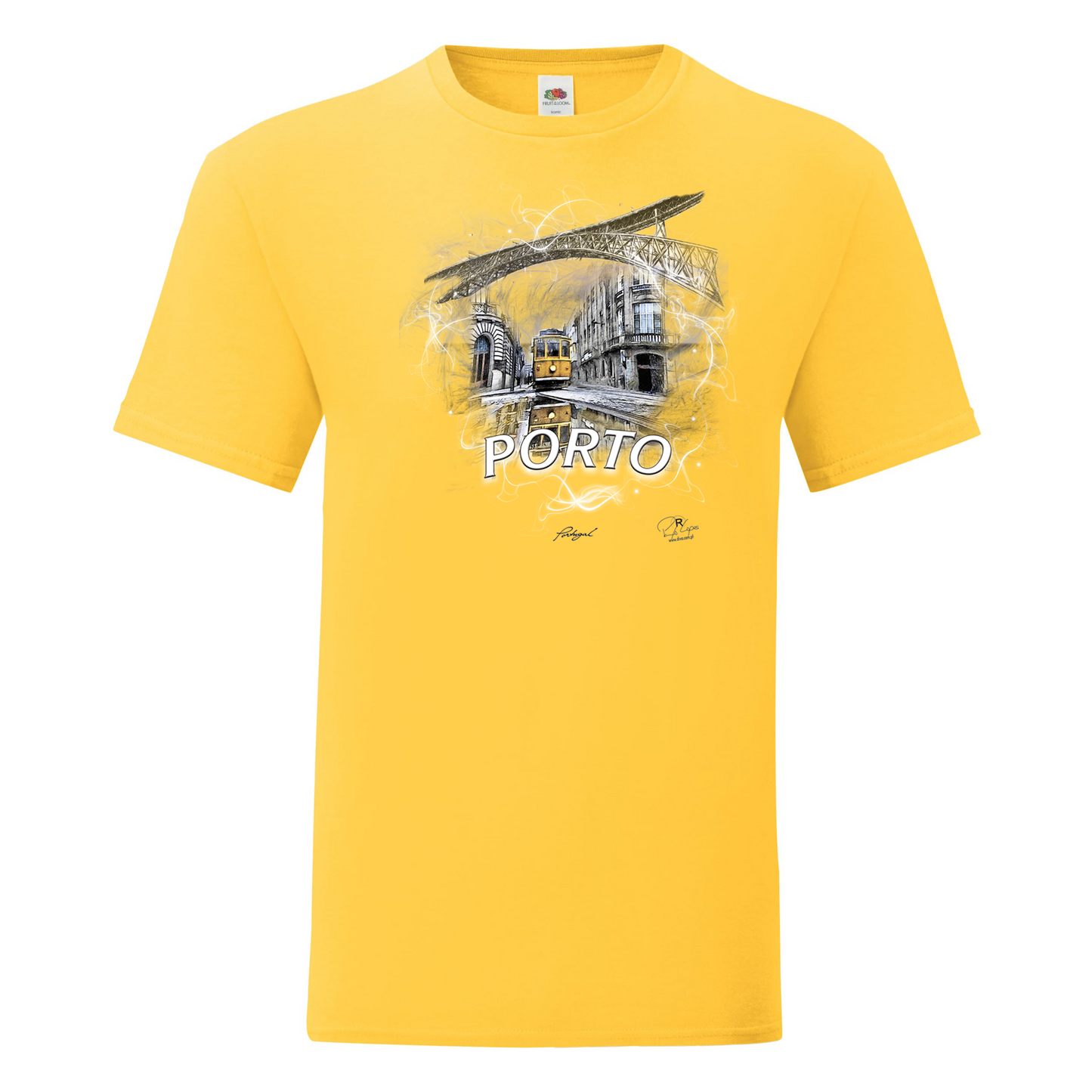 T-shirt Fruit of the Loom, Iconic, 150g, Carreira 22 Porto