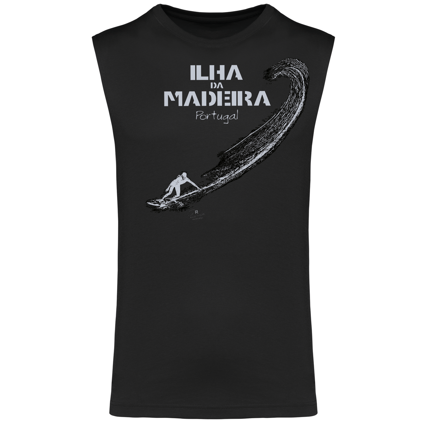 T-shirt Alças Surf Ilha da Madeira