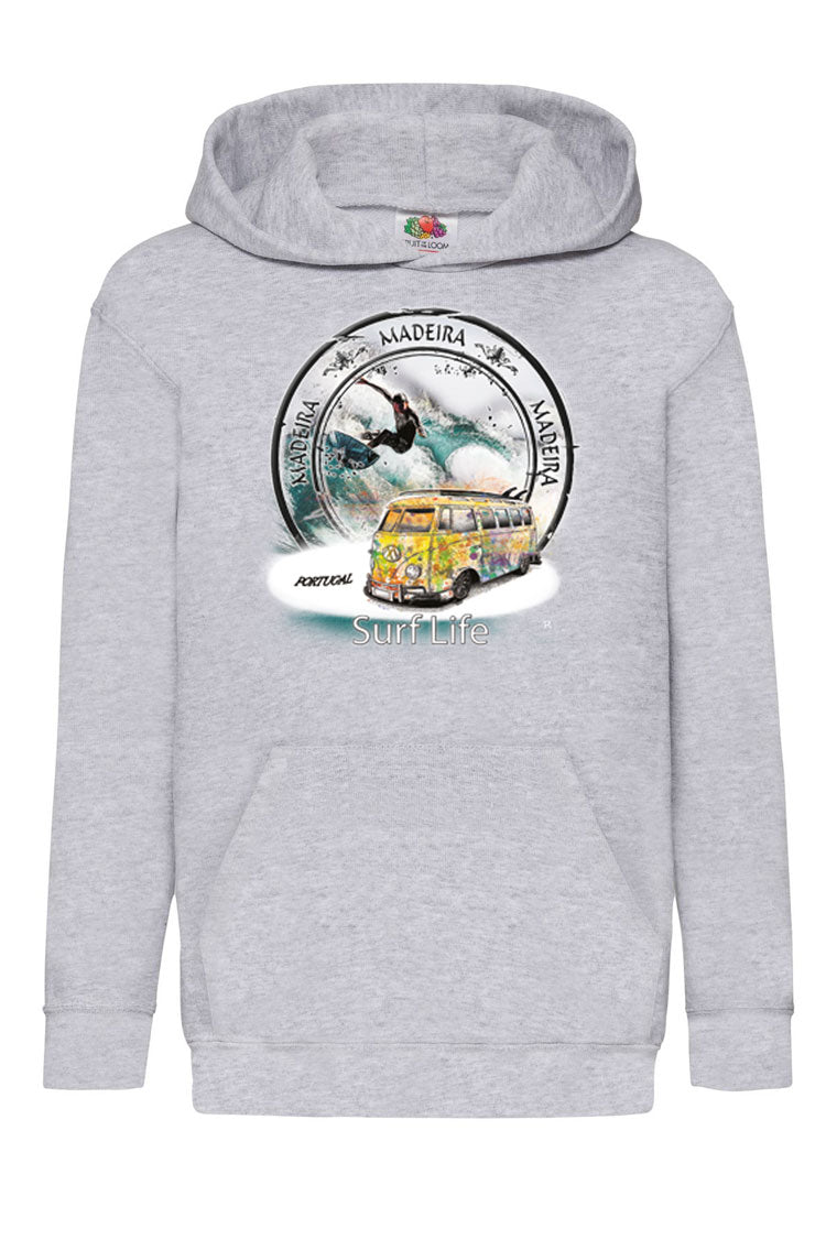 Sweatshirt Kids Surf Life Ilha da Madeira