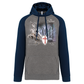 Sweatshirt Bicolor com capuz Reino de Portugal