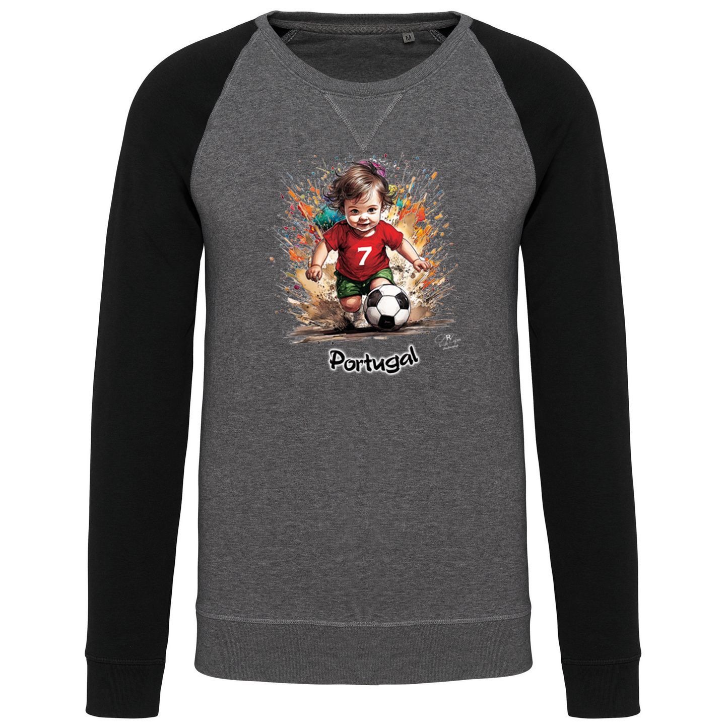 Sweatshirt Bicolor sem capuz 7 Portugal