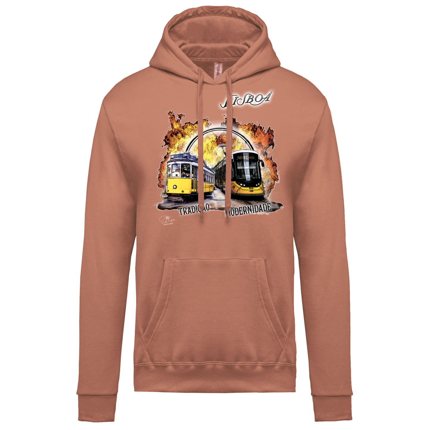 Sweatshirt Kariban com Capuz Tradição e Modernidade