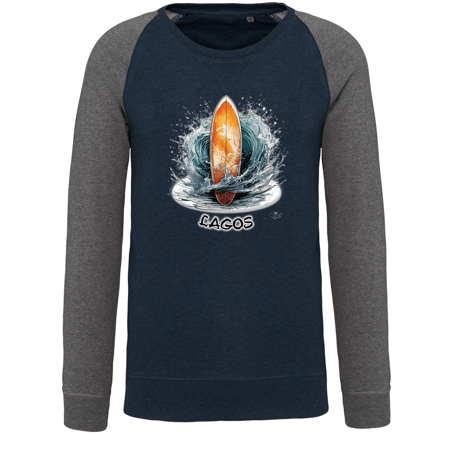 Sweatshirt Bicolor sem capuz Prancha Lagos