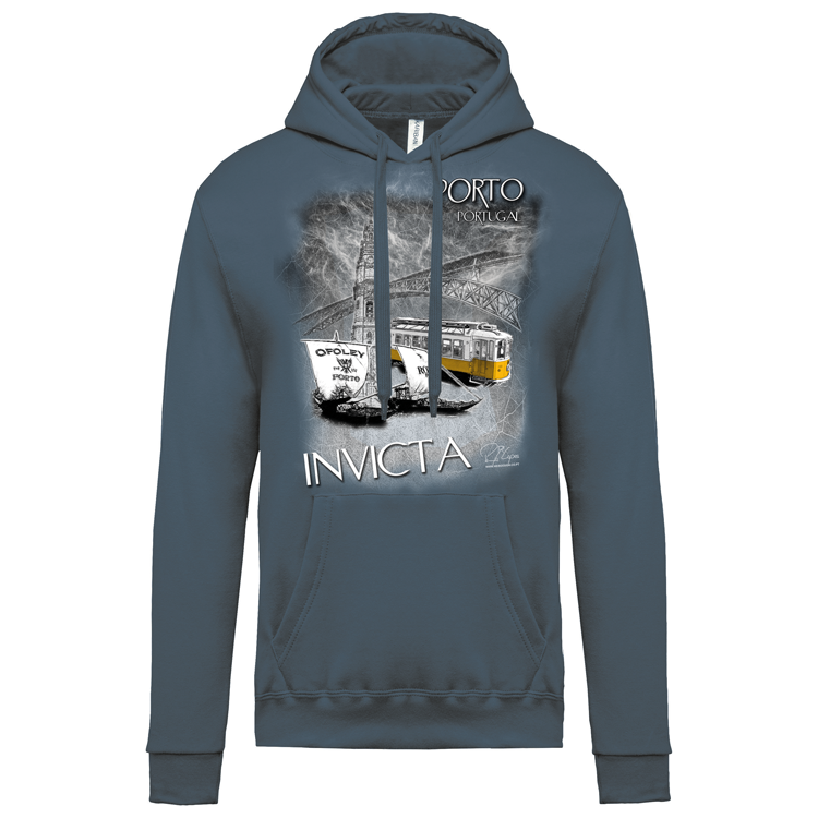 Sweatshirt Kariban com Capuz Invicta