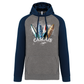 Sweatshirt Bicolor com capuz Surfboards Cascais