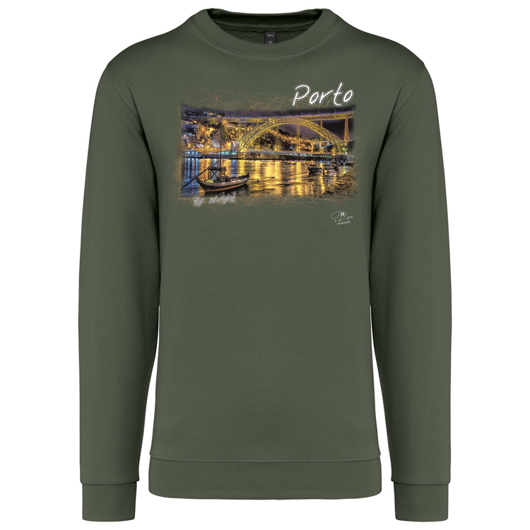 Sweatshirt Kariban sem Capuz Porto By Night