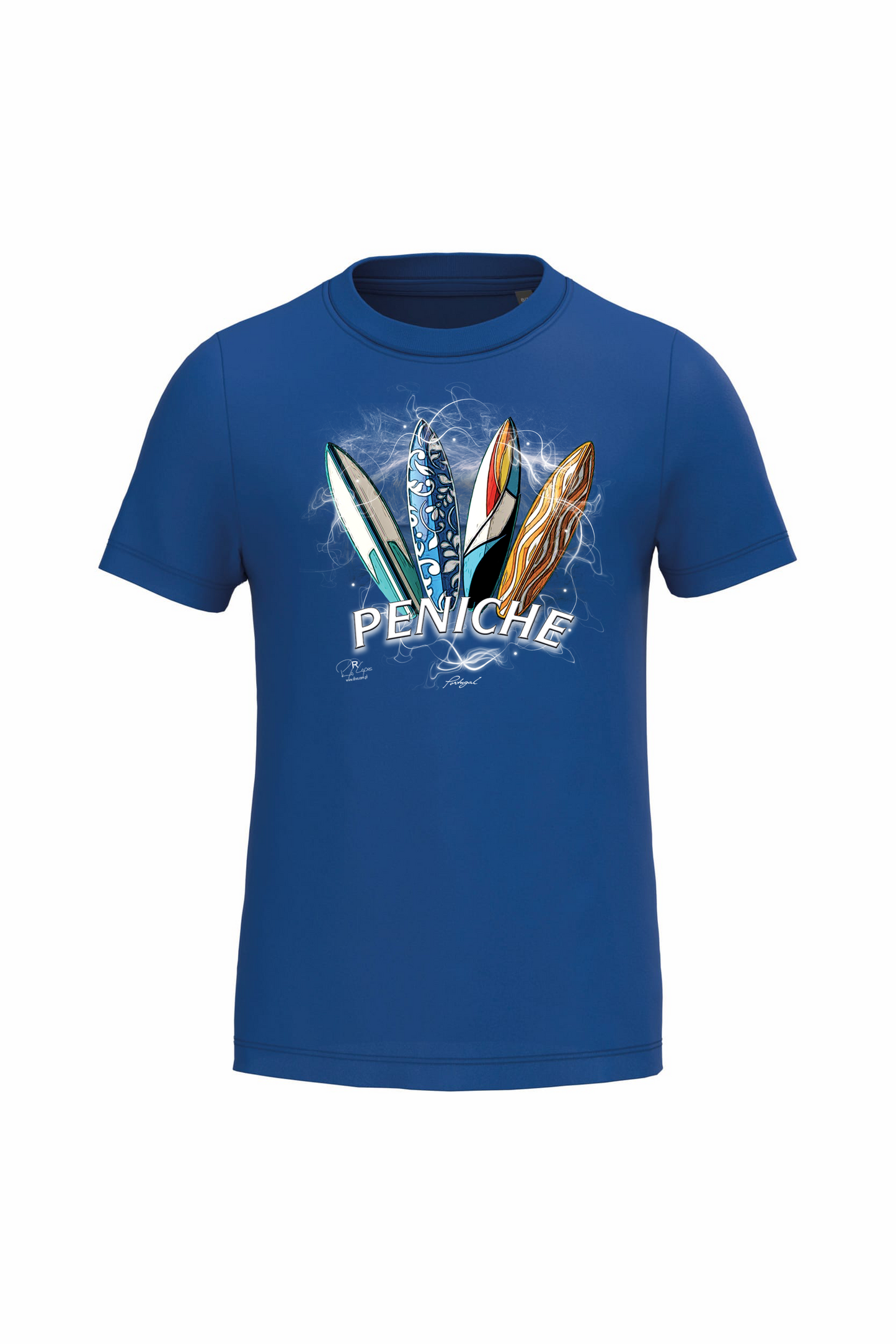 T-shirt de Criança Kariban Surfboards Peniche