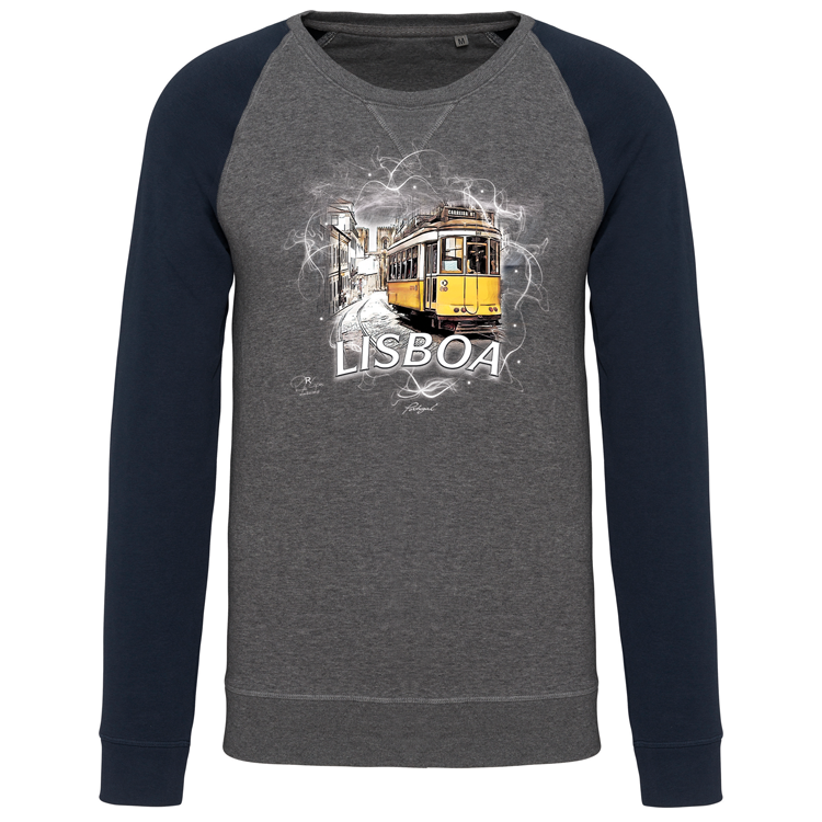 Sweatshirt Bicolor sem capuz Carreira 28