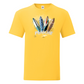 T-shirt Fruit of the Loom, Iconic, 150g, Surfboards Peniche