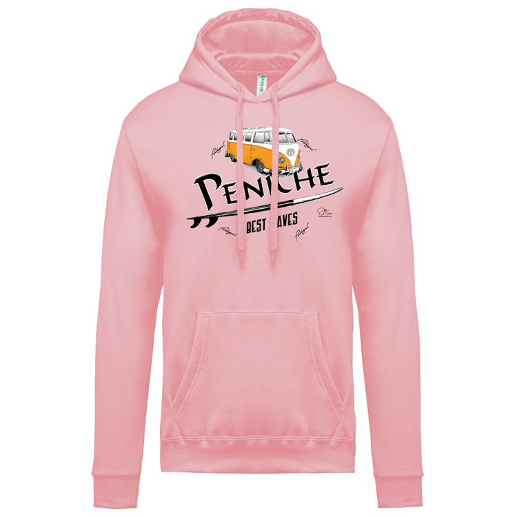 Sweatshirt Kariban com Capuz Pão de Forma Peniche