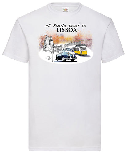 T-shirt All Roads Lead to Lisboa