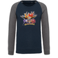 Sweatshirt Bicolor sem capuz Estrelícias