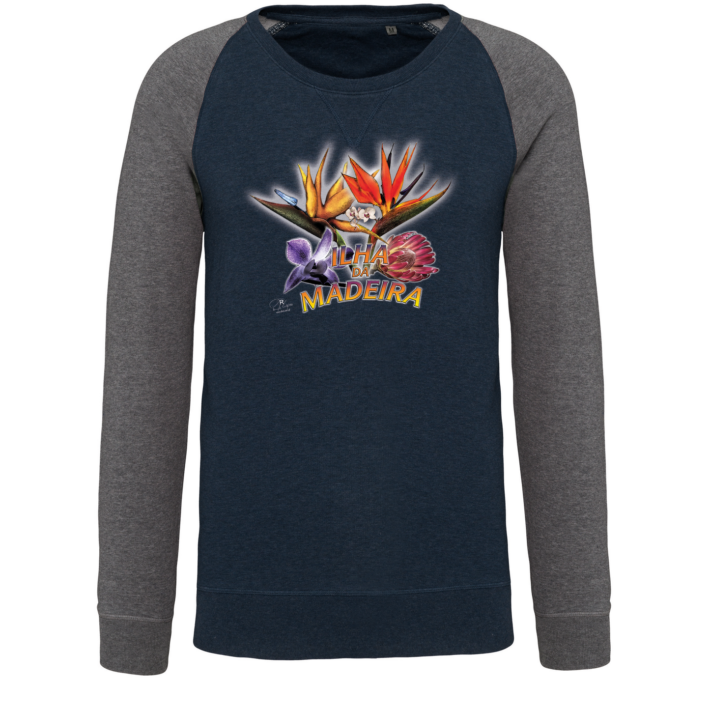 Sweatshirt Bicolor sem capuz Estrelícias