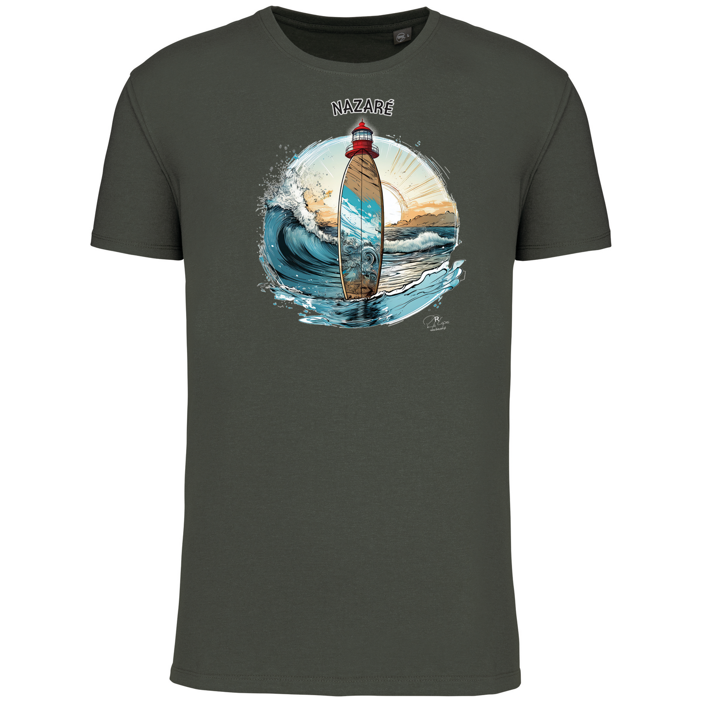 T-Shirt Algodão Biológico Sol Nazaré